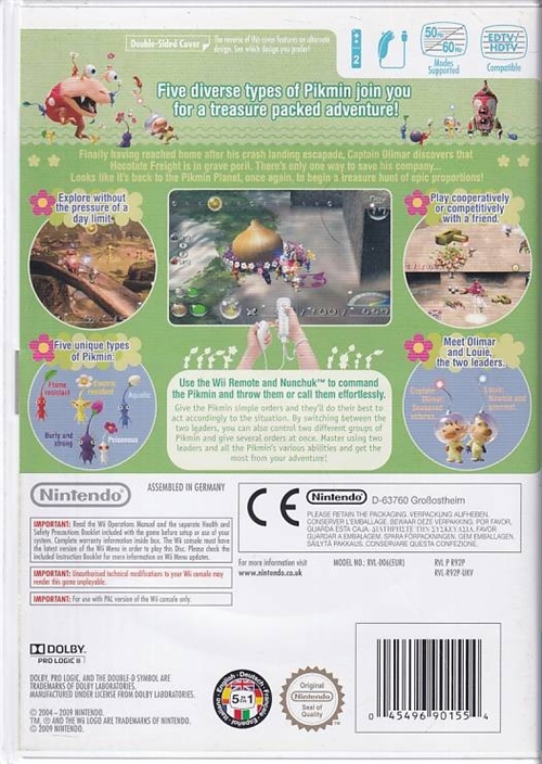 New Play Control - Pikmin 2 - Nintendo Wii (B Grade) (Genbrug)